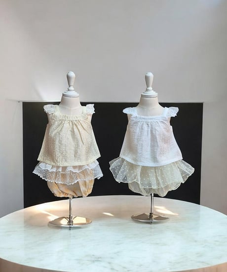 即納 bebeholic Leaf blouse