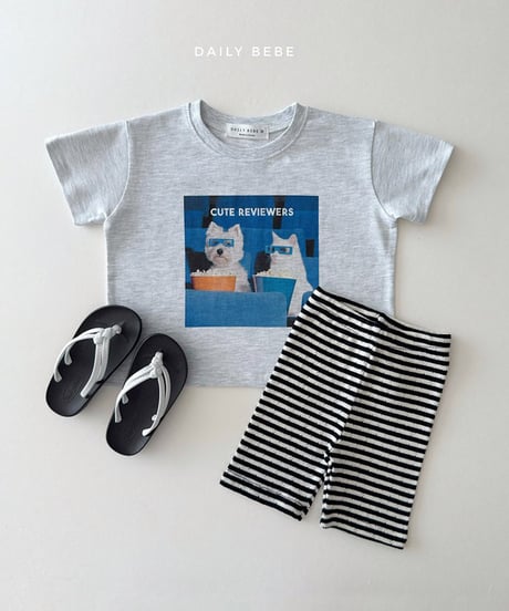 即納 daily bebe Little Friends Tee