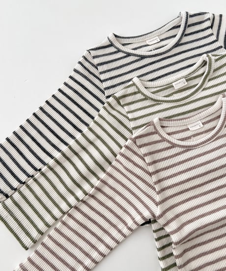 即納 nunubiel Waffle tee