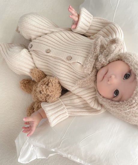即納lala lib knit rompers
