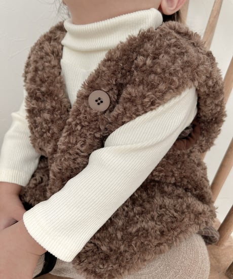 即納 nunubiel Fur vest