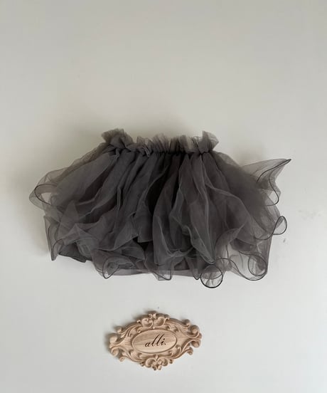 即納tulle skirt pants