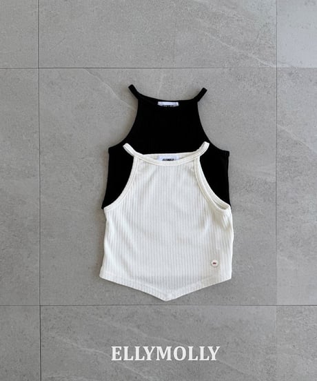 予約Elly Molly Clean V-cut tanktop