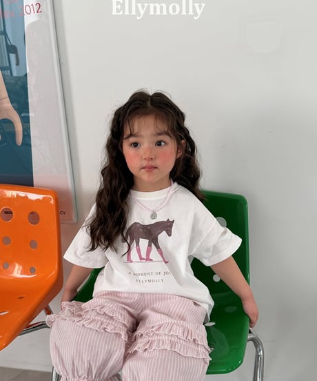 予約Elly Molly Blush pony T-shirt(ママとお揃い)