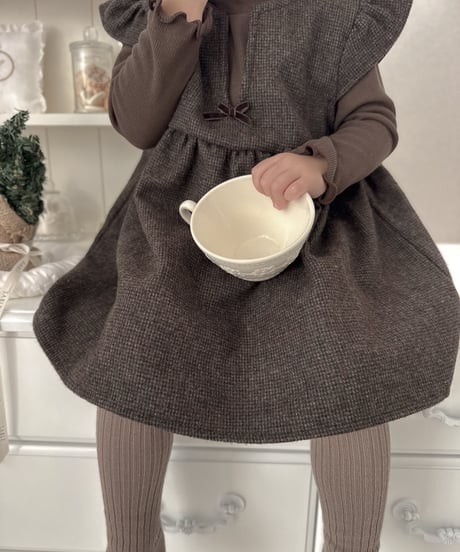 即納 valubebe Hairy wool One Piece(bebe)