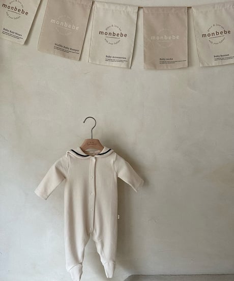 即納 bunny sailor suit set (including bonet)