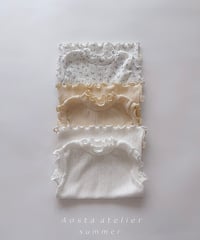 一部即納 aosta Camellia tee
