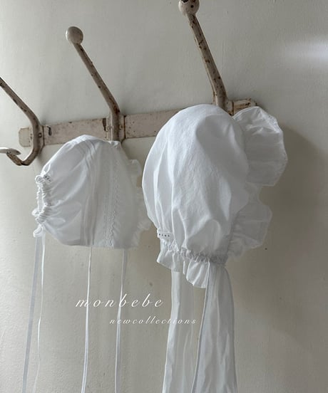即納 Petit pin tuck bonnet