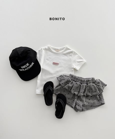即納 bonito Color Span Tee