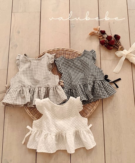 即納 valubebe Lena Frill Vest