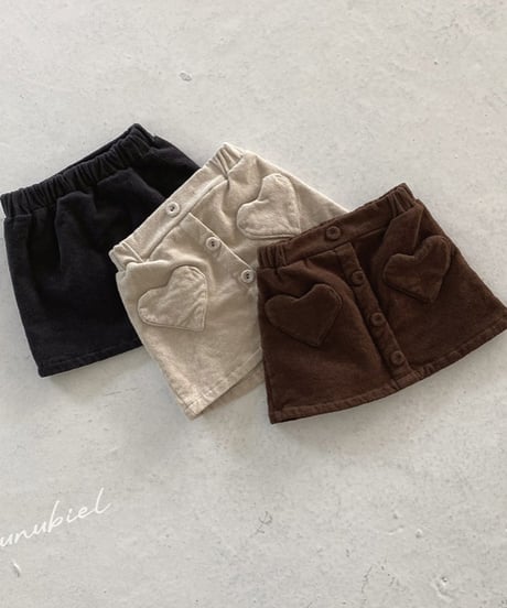即納 nunubiel Heart skirt