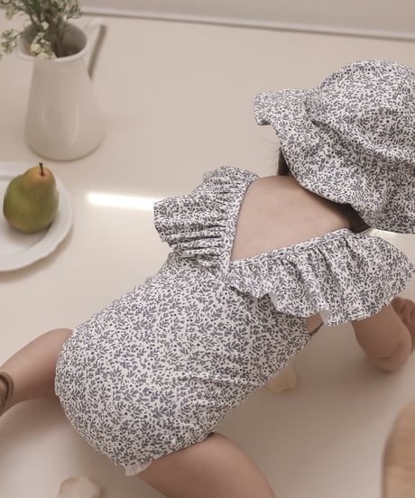 即納 monbebe 26 ro ro swimming suit【帽子セット】