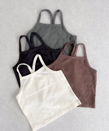 即納 nunubiel Madeleine Sleeveless Top