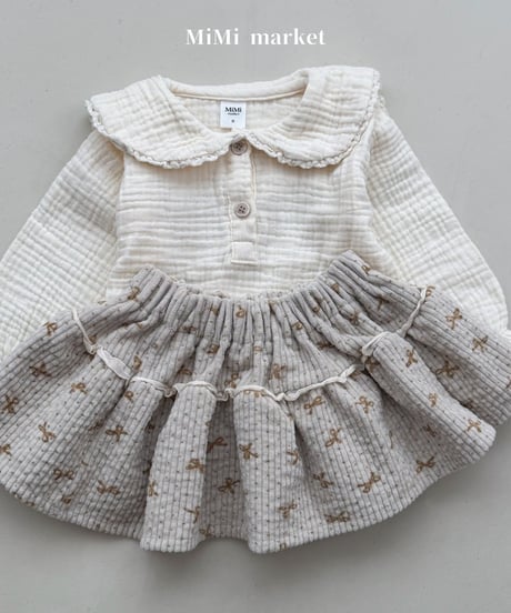 即納 mimi market Ribbon kang kang Skirt