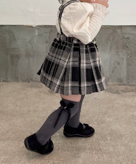 即納 ribbon lib high socks