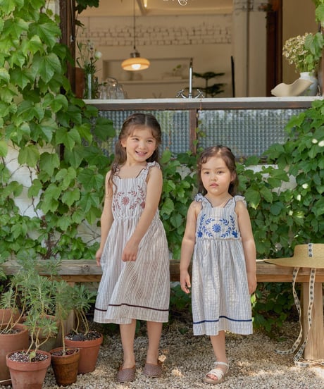 予約 OREN Casa Stripe Dress