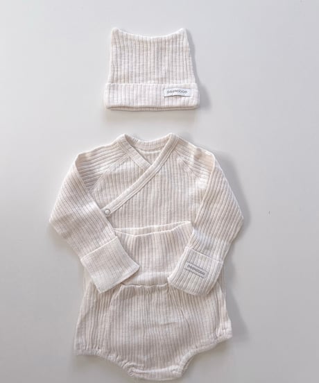 即納 newborn neko bonnet  set