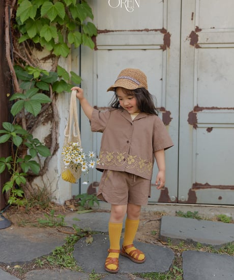 予約 OREN Rosier Garden Shirt
