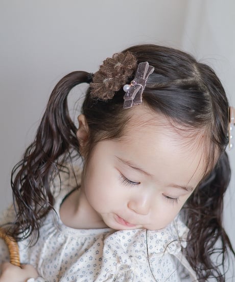 即納 petit bouquet clip set