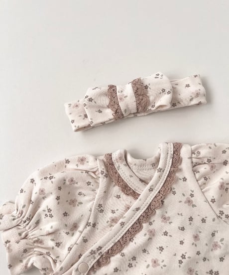 即納new born flower coordinate set