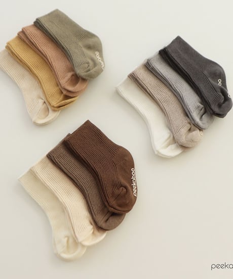 即納color lib socks set