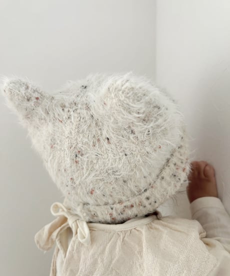 即納 Mohair knit cap