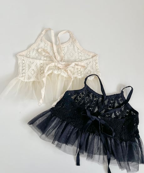即納  Knit Bustier