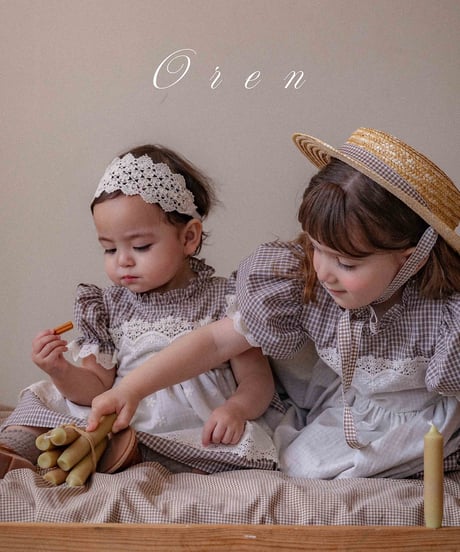 即納 OREN Zenia Apron Suit