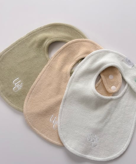 即納cloud terry bibs