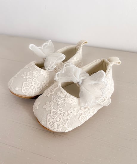 即納baby  lace  shoes