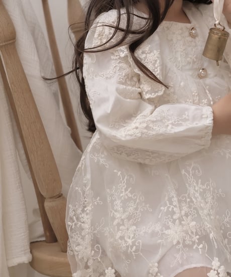 即納Lace Bouquet kids Dress