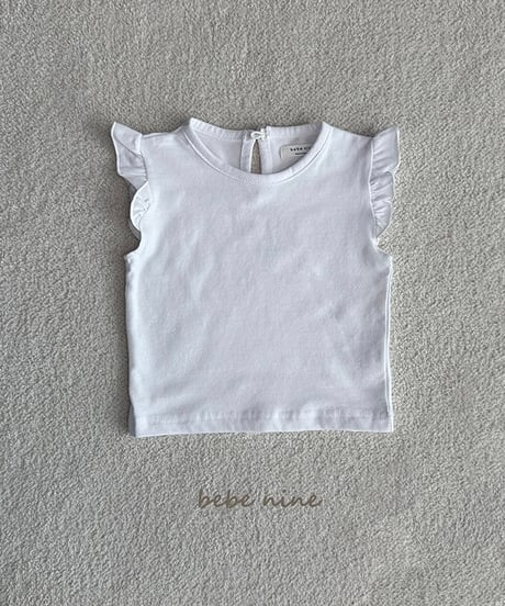 即納bebe nine Angel Summer Frill T