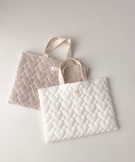 即納Heart quilting lesson bag