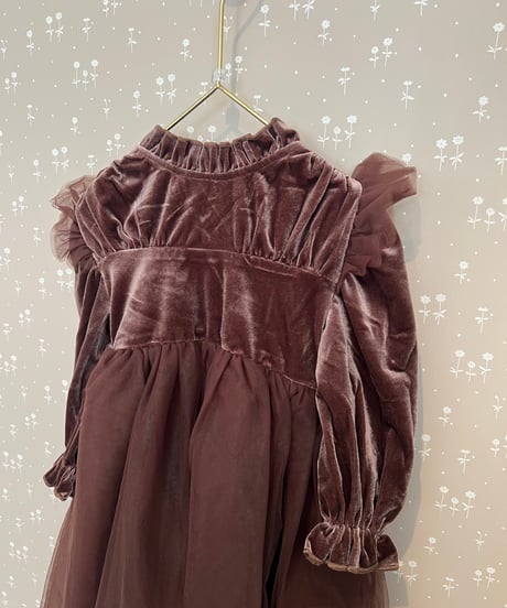 即納Noel velours dress