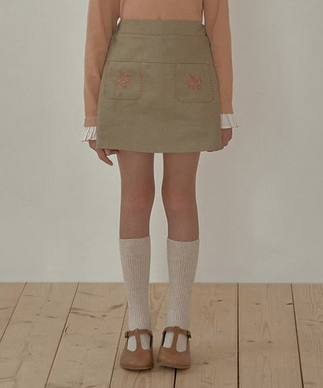 即納 rosette Bibi skirt
