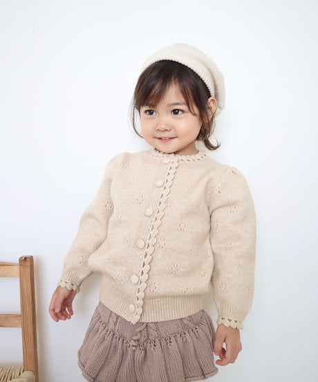 即納girly cardigan