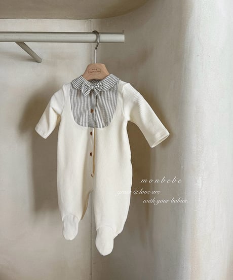 即納 monbebe Pin bow tie suit