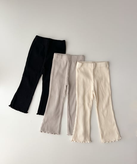 即納80-120cm mellow lib flare pants