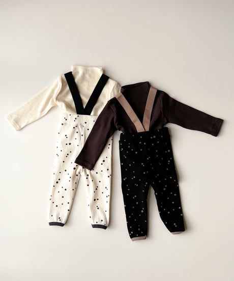 即納dot suspender  leggings