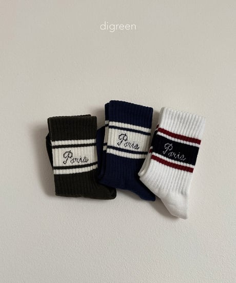 即納 digreen paris socks set