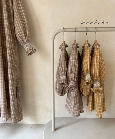 即納 Madeleine check suit