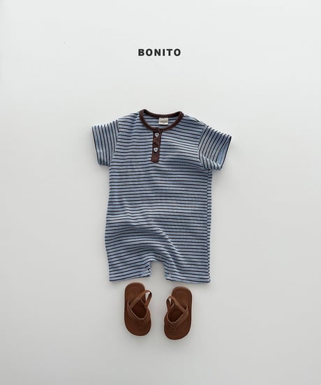即納 bonito Baby Summer waffle ST single suit