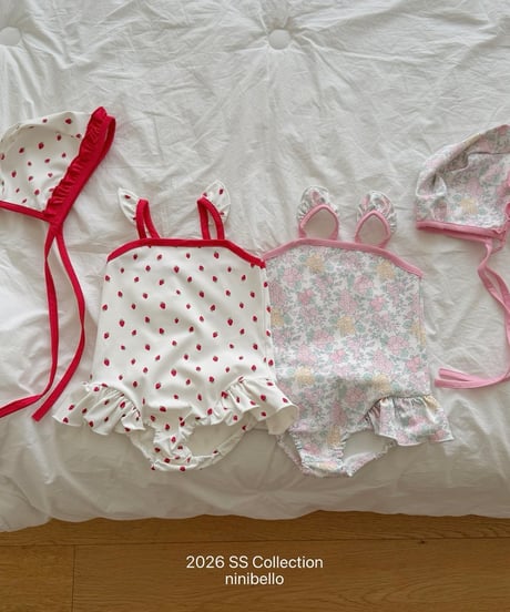 予約ninibello Rosy Berry Swimwear