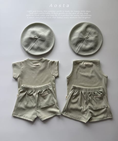 即納 aosta Everyday sleeveless tee