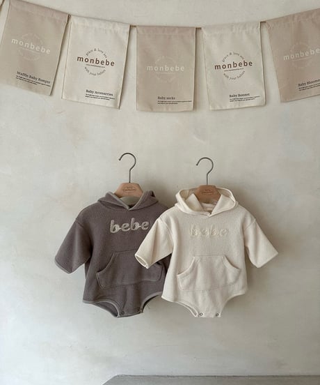 即納monbebe Bebe hood suit