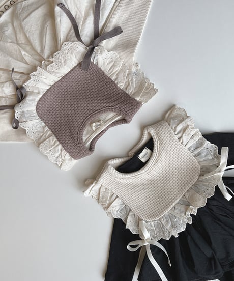 即納peekaboo thermal ribbon bib
