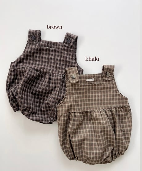即納mimi market Check Melbang suit