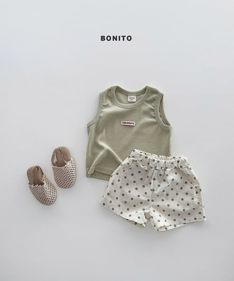 即納bonito Baby  dot pants setup