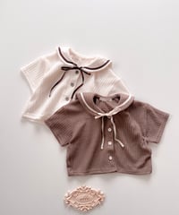 即納anggo Sailor collar T-shirt