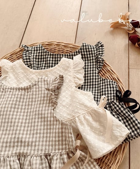 即納 valubebe Lena Frill Vest